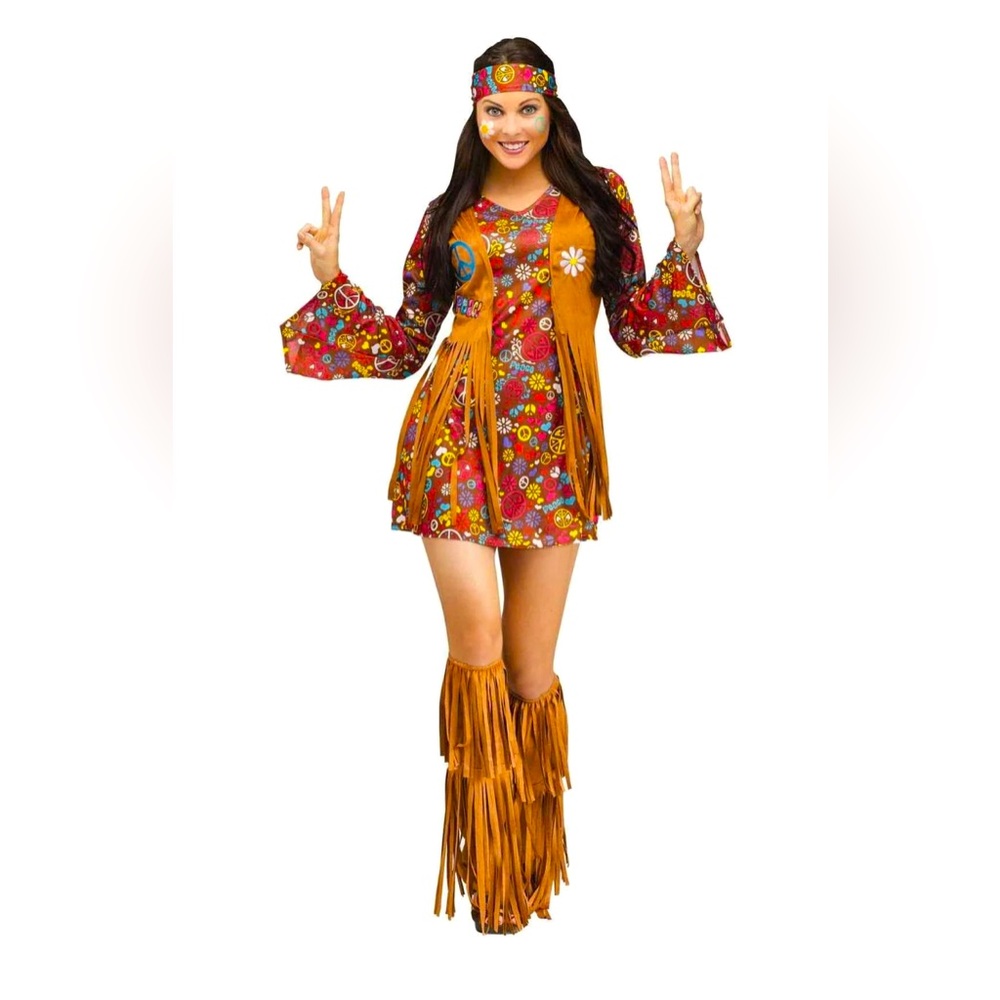 This is a 70s halloween costume from walmart.